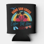 Cabo San Lucas Mexico Vakantie Personalisatie Blikjeskoeler (Achterkant)