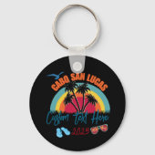 Cabo San Lucas Mexico Vakantie Personalisatie Sleutelhanger (Voorkant)