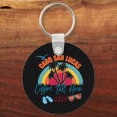 Cabo San Lucas Mexico Vakantie Personalisatie Sleutelhanger (Voorkant)