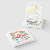 Cabo San Lucas Mexico Vakantie Personalisatie Stenen Onderzetter (Zijkant)