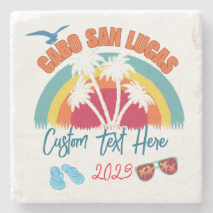 Cabo San Lucas Mexico Vakantie Personalisatie Stenen Onderzetter