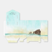 Cabo San Lucas Mexico - Waterverf Bedankdoosjes (Uitgevouwen)