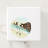 Cabo San Lucas Mexico - Waterverf Bedankjes Labels (In situ)