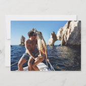 Cabo San Lucas Mexico Wedding Save the Date (Achterkant)