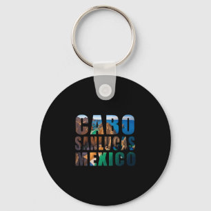 Cabo san lucas mexico zomer strand palm vakantie sleutelhanger