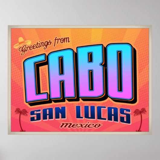 CABO SAN LUCAS-poster Poster (Voorkant)
