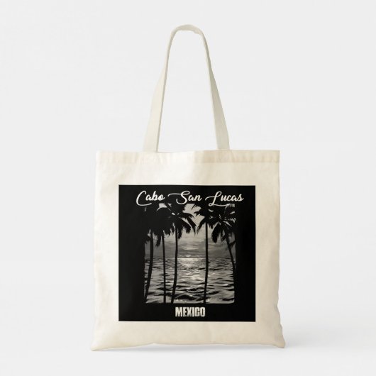 Cabo San Lucas Souvenir Mexico Herinder Tote Bag (Achterkant)
