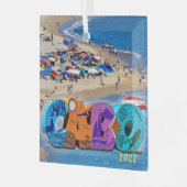 Cabo San Lucas, Square Glass Ornament (Voorkant links)