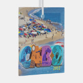 Cabo San Lucas, Square Glass Ornament (Voorkant Rechts)