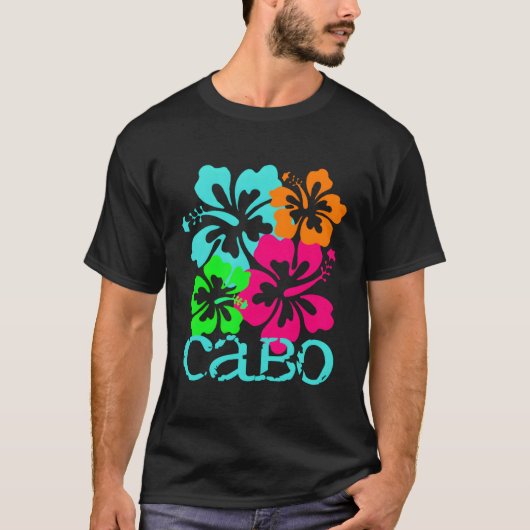 Cabo San Lucas Strand Tropisch T-shirt (Voorkant)