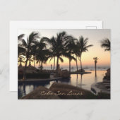 Cabo San Lucas Sunrise Briefkaart (Voorkant / Achterkant)