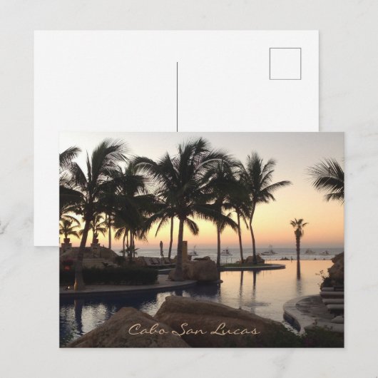 Cabo San Lucas Sunrise Briefkaart (Voorkant / Achterkant)