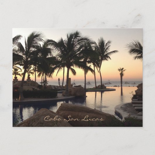 Cabo San Lucas Sunrise Briefkaart (Voorkant)