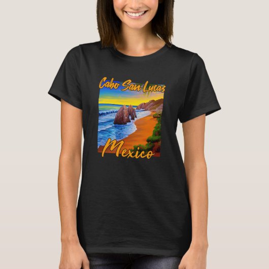 Cabo San Lucas Sunset T-shirt (Voorkant)