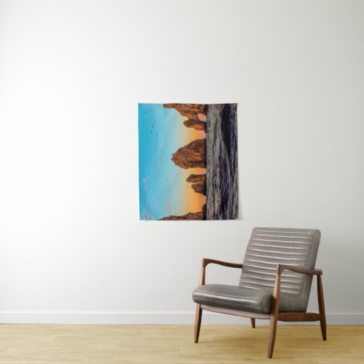 Cabo San Lucas Tapestry Wandkleed (In situ)