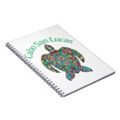 Cabo San Lucas Tribale Schildpad Notitieboek (Rechterzijde)