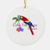 Cabo San Lucas tropisch strand Keramisch Ornament (Voorkant)