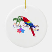 Cabo San Lucas tropisch strand Keramisch Ornament (Achterkant)