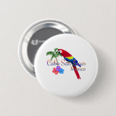 Cabo San Lucas Tropisch Strand Ronde Button 5,7 Cm (Voorkant /achterkant)
