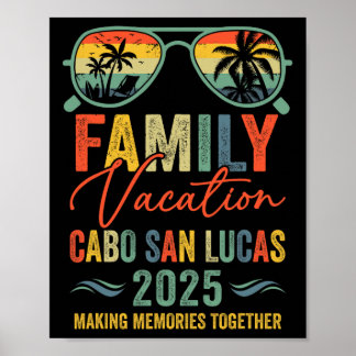 Cabo San Lucas Vakantie 2025 Overeenkomstige Famil Poster
