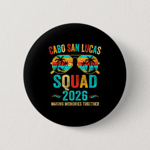 Cabo San Lucas Vakantie Team Design Ronde Button 5,7 Cm