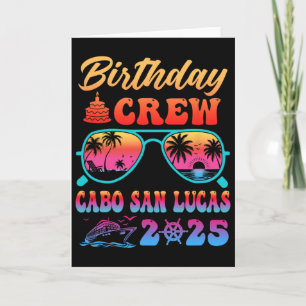 Cabo San Lucas verjaardagscrew vakantie cruise 202 Kaart