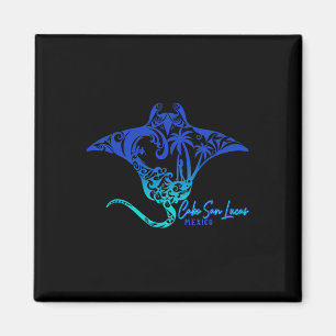 Cabo San Lucas Zee Stingray Mexico Matching Family Magneet