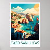 Cabo Sans Lucas Travel Print Wall Art Cabo Sans Lu (Voorkant)