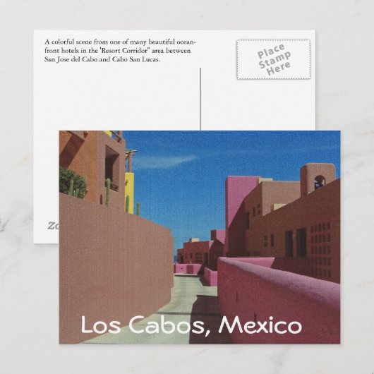 Cabo Vacation Baja Peninsula, Mexico Briefkaart (Voorkant / Achterkant)