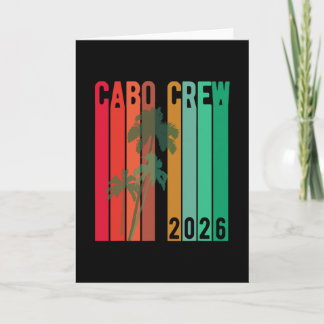 Cabo Vakantie Groep Design 2026 Cabo Bemanning Mex Kaart