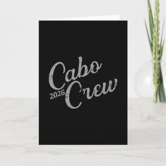 Cabo vakantiegroep ontwerp 2026 Cabo bemanning Mex Kaart