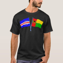 Cabo Verde 2 Flags T-shirt
