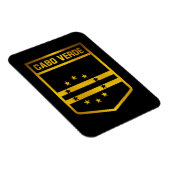 Cabo Verde Emblem Magneet (Rechterzijde)