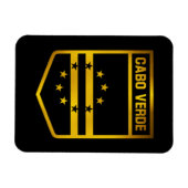 Cabo Verde Emblem Magneet (Horizontaal)