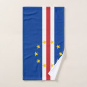 Cabo Verde Flag Handdoek (Handdoek)