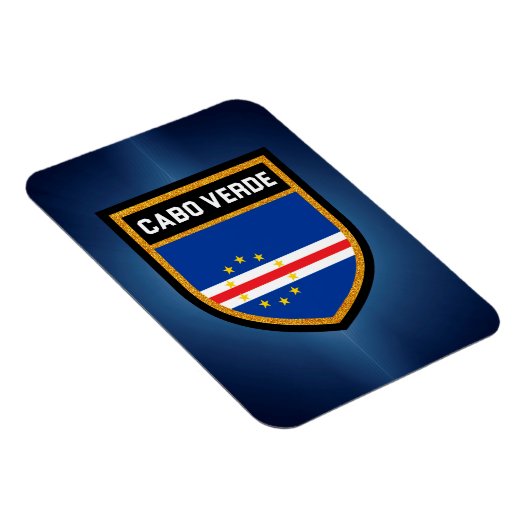 Cabo Verde Flag Magneet (Rechterzijde)