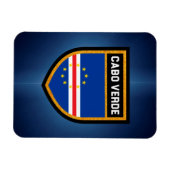 Cabo Verde Flag Magneet (Horizontaal)