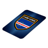 Cabo Verde Flag Magneet (Linkerzijde)
