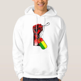 Cabo Verde Historische Vlag Hand Hoodie