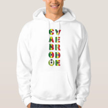 Cabo Verde Kleuren Hoodie
