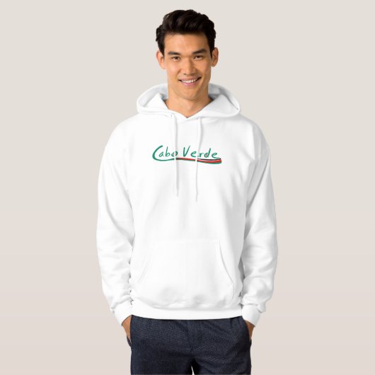 Cabo Verde Lines Hoodie (Voorkant volledig)