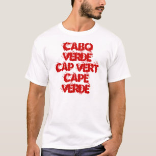 CABO VERDE PET VERT KAAPVERDIË T-SHIRT