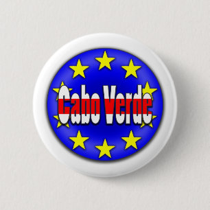 Cabo Verde! Ronde Button 5,7 Cm