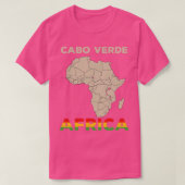 Cabo Verdeafrica T-shirt (Design voorkant)