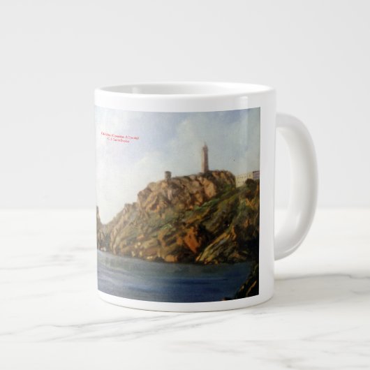 Cabo Vilano (Camariñas. A Coruña) Grote Koffiekop (Voorkant rechts)