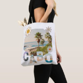 Cabo, vintage, reis tote bag (Dichtbij)