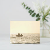 Cabo Vissen Boat Briefkaart (Staand voorkant)