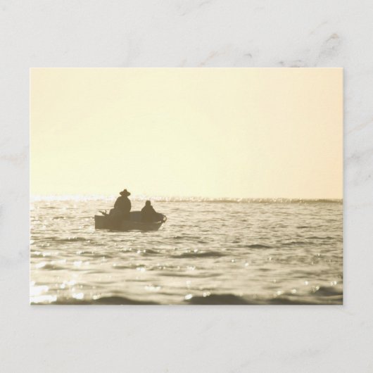 Cabo Vissen Boat Briefkaart (Voorkant)