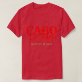 Cabo wabo cantina tequila t-shirt (Design voorkant)