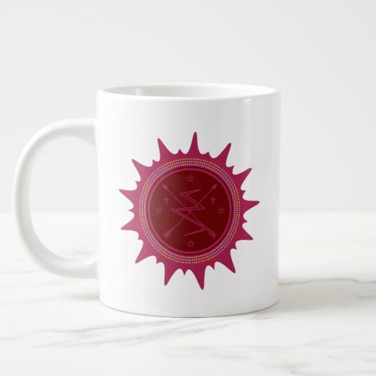 Caboclo de Iansã Grote Koffiekop (Links)